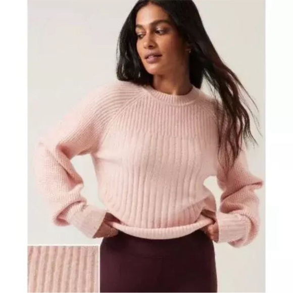 Athleta Sweaters - ATHLETA Women’s Layover Crew Sweater Size SP